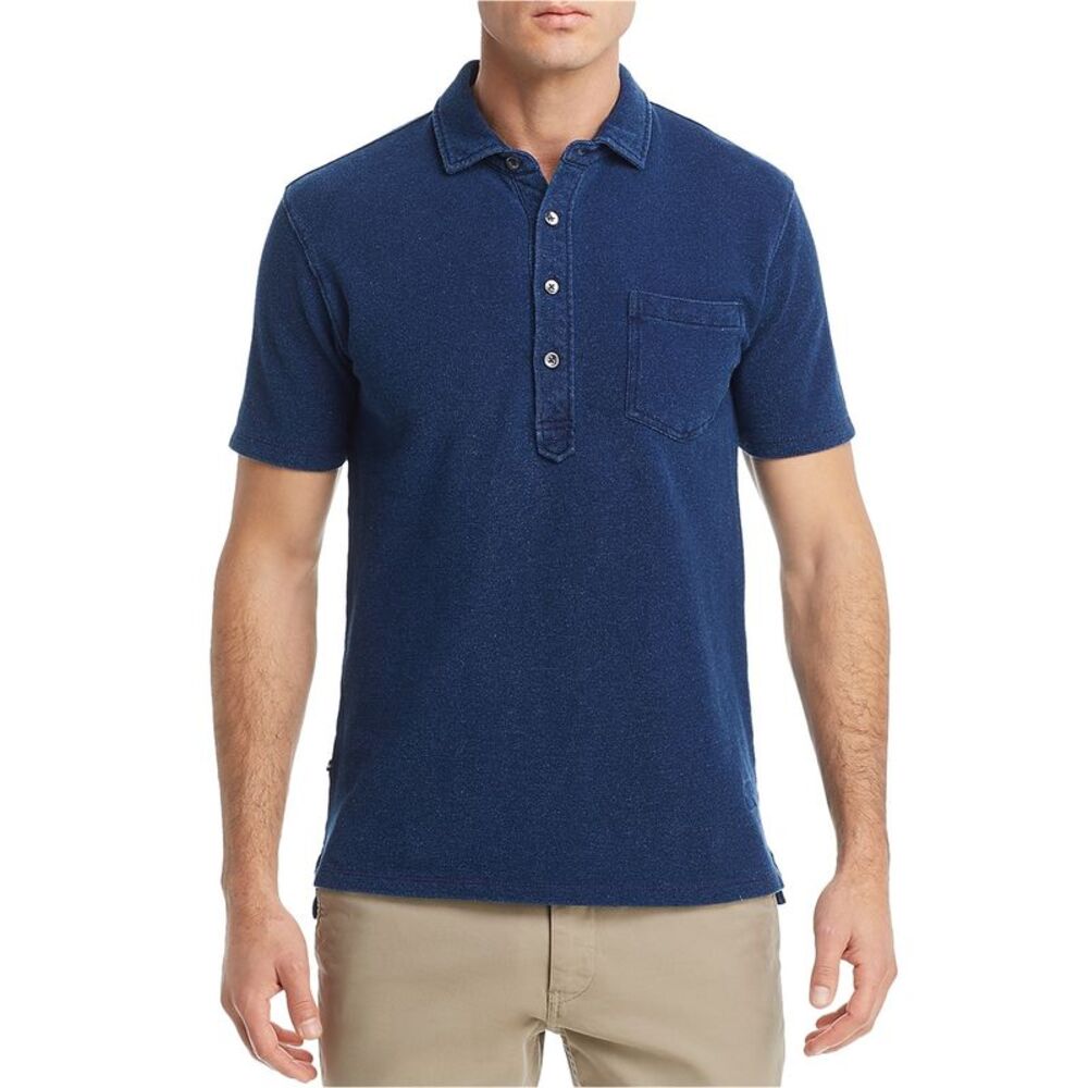 Oobe Brand Mens Textured Regular Fit Polo Shirt, NWT
